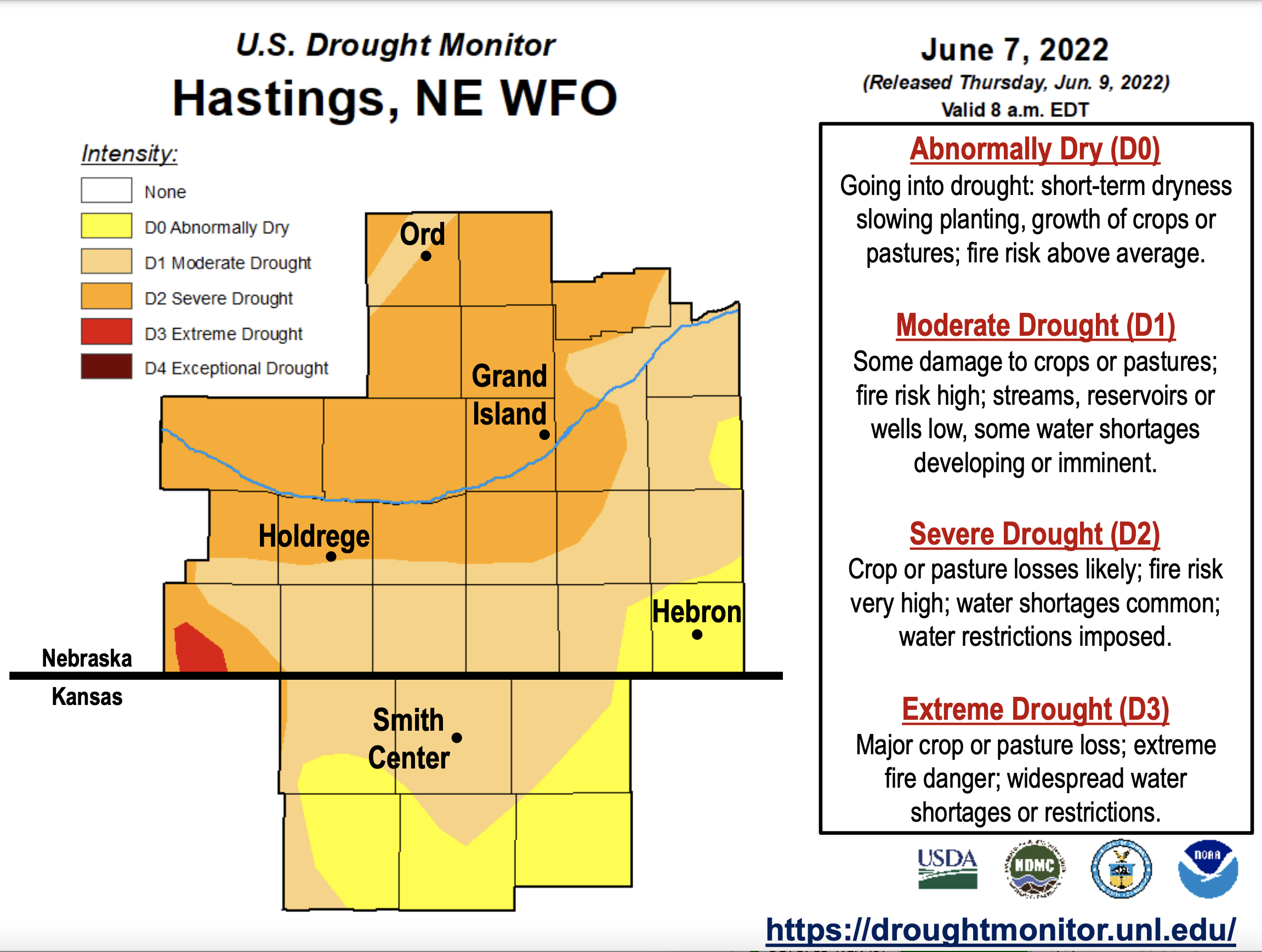 Recent storms didn’t eliminate Central Nebraska drought