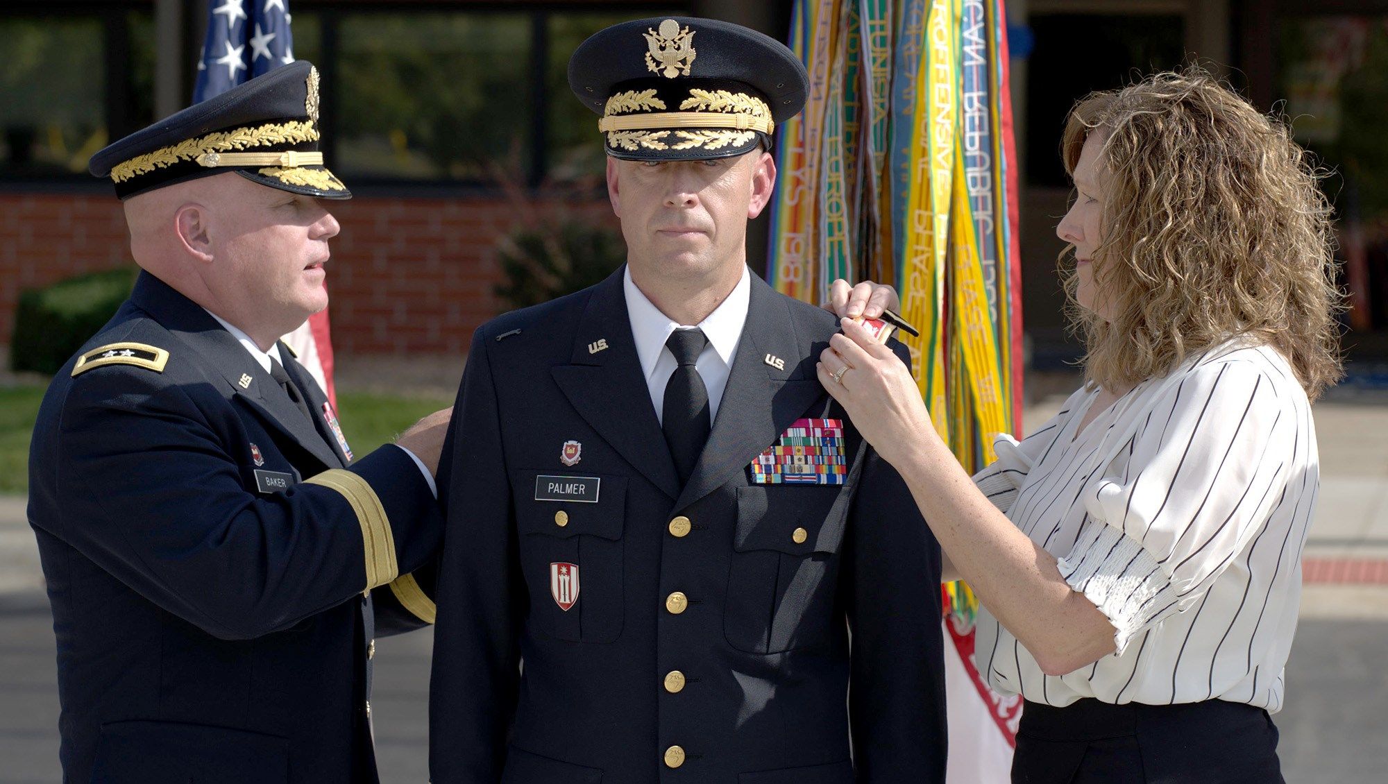 Noel Palmer was promoted to brigadier general in the U.S. Army Reserve last month during a ceremony at Fort Snelling, Minnesota.