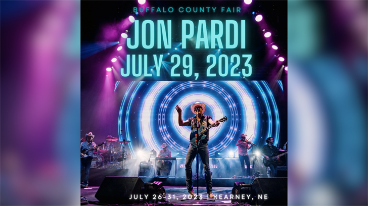 Country music star Jon Pardi tabbed to headline Buffalo County Fair