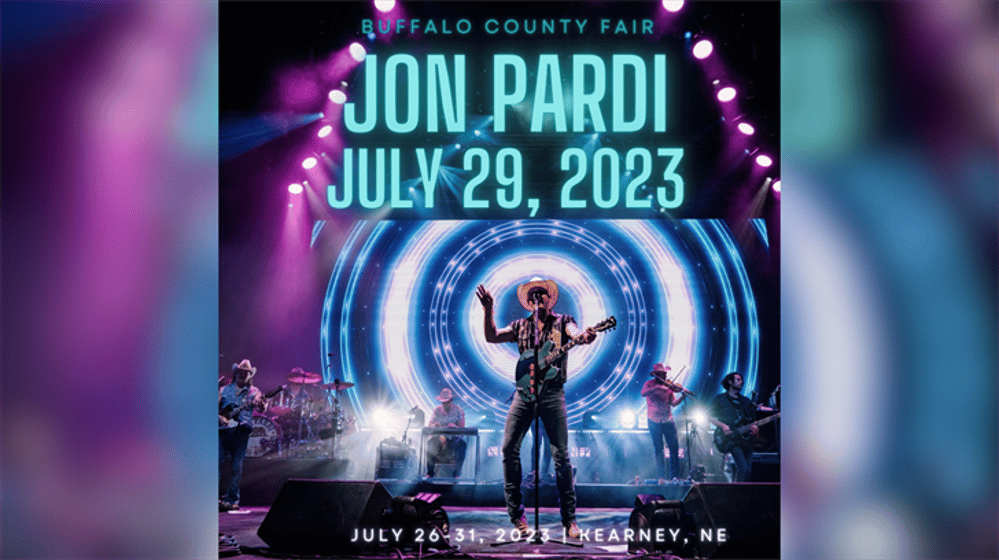 Country music star Jon Pardi tabbed to headline Buffalo County Fair