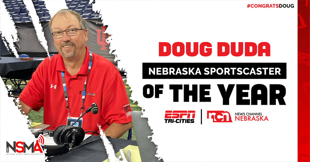 Duda named Nebraska Sportscaster of the Year