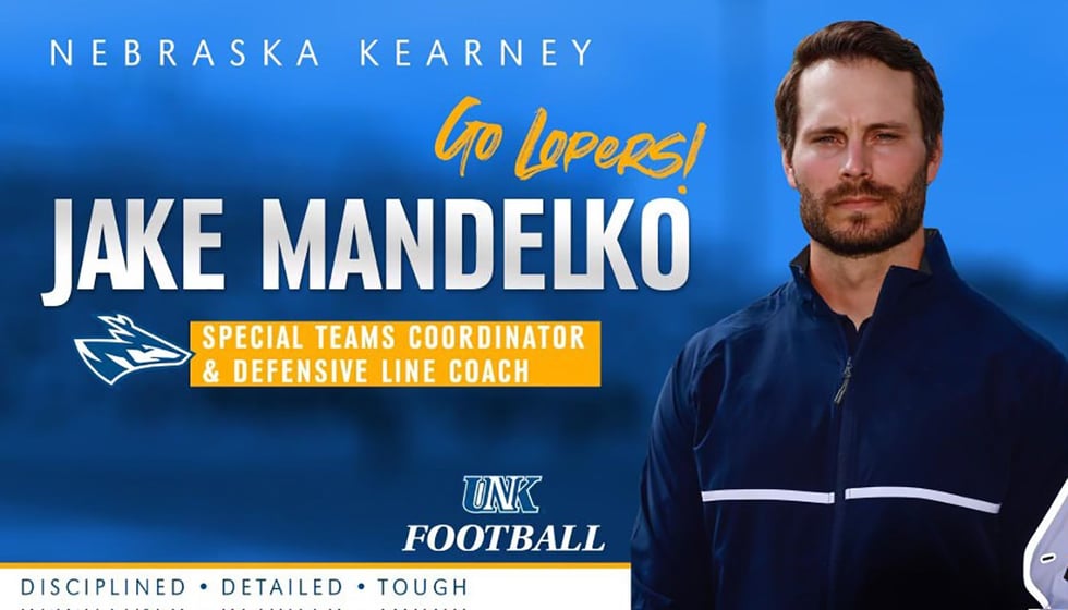 Former Loper picked as UNK special teams coordinator, D-Line coach