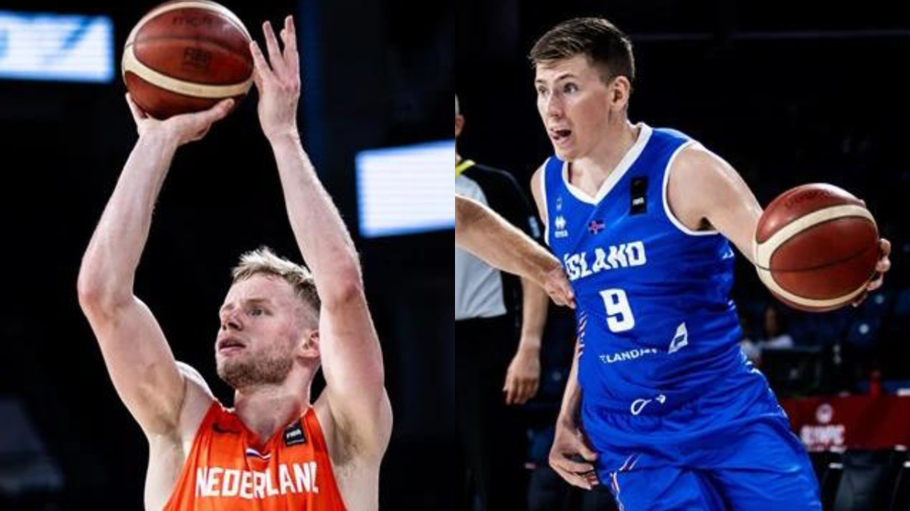 Rienk Mast (left) and Thorir Thorbjarnarson