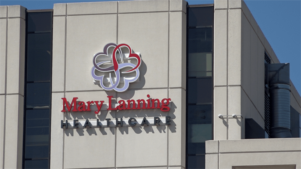 Mary Lanning Healthcare east visitor entrance to reopen, construction nearly finished