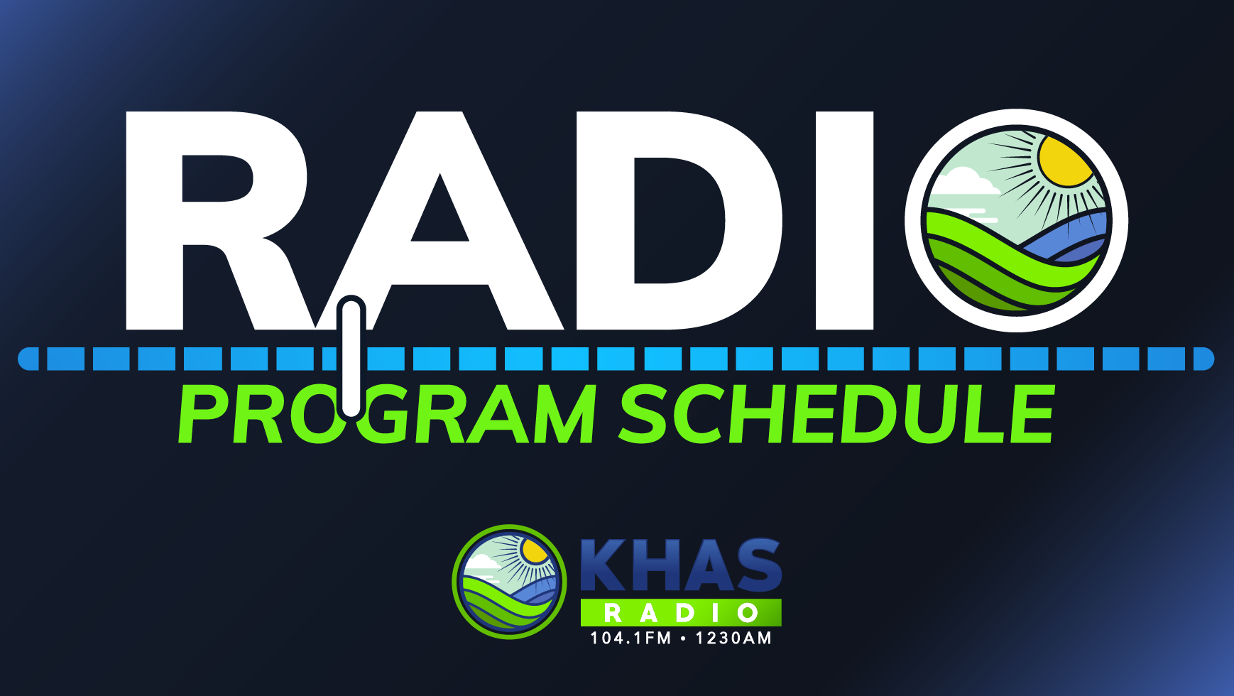 KHAS Program Schedule