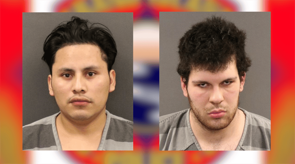 Manuel Canil Tol (left), Logan Bundy