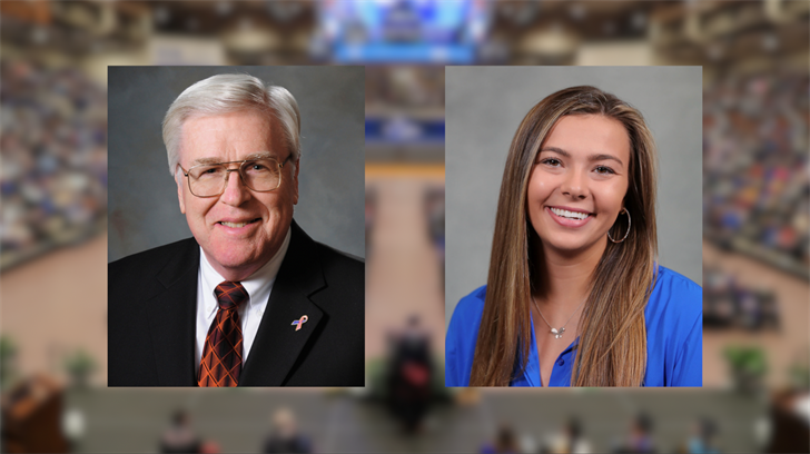 From L to R: Bob Phares, Katie Cornelio. Courtesy photos