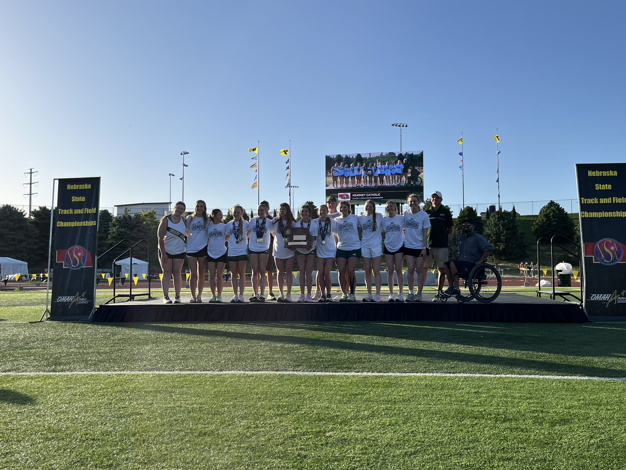 Kearney Catholic Girls Win State Track And Field Title Behind Golds From