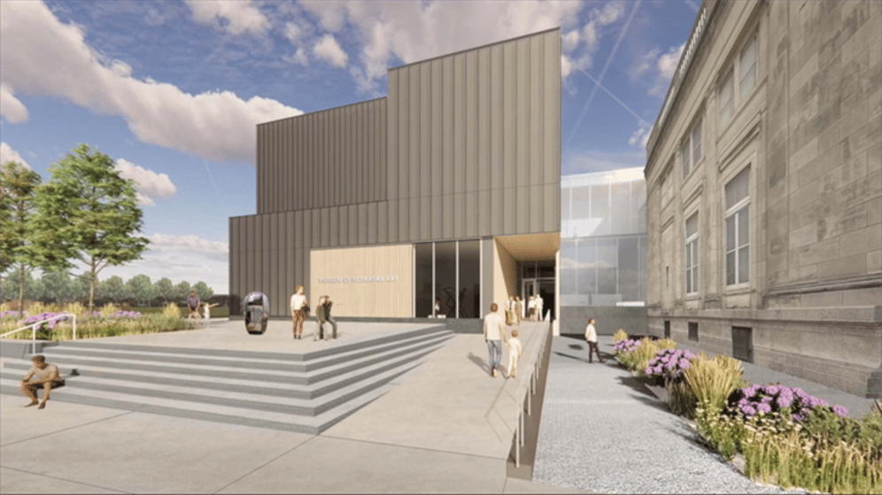 A rendering of the MONA expansion.