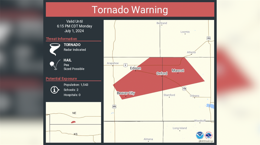 Tornadoes possible with Monday night storm