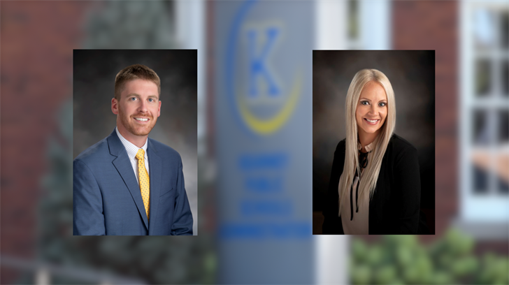 Chance Waggoner (L) and Jenn True (R)