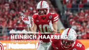 Heinrich Haarberg prepares for final Husker game, NFL pursuit