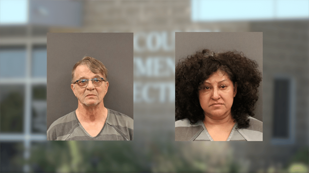 Terry Rawlings (left), Flora Gonzalez Rawlings (right)