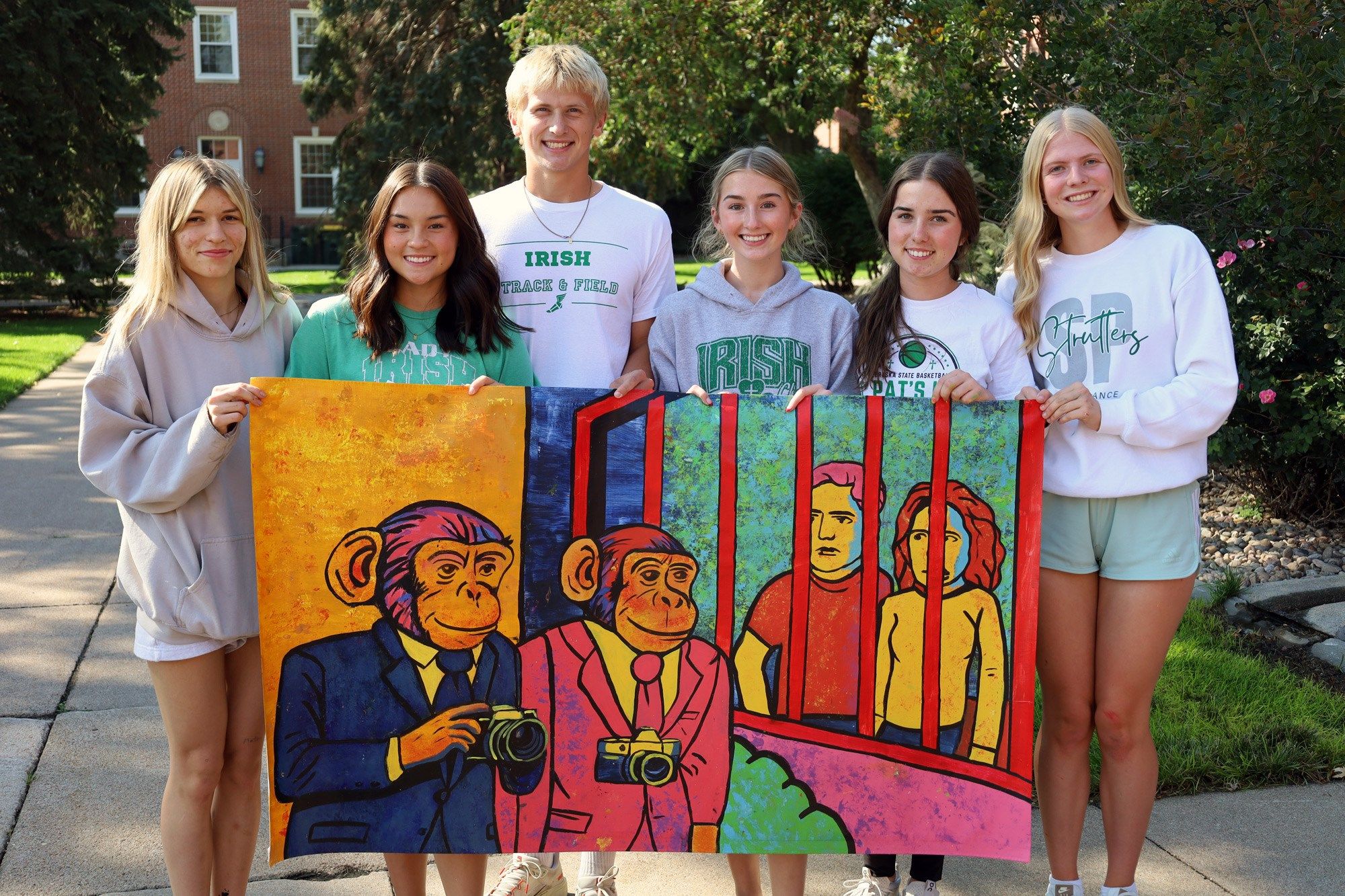 North Platte St. Pat's art team took 1st place