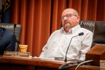 Sen. McKeon defends character during Tuesday press conference in Cairo