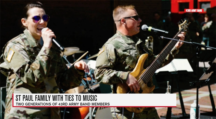 Family of St. Paul service members participate in 43rd Army Band