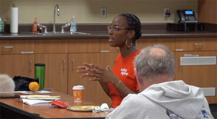 Nebraska State Poet Jewel Rodgers leads writing workshops in Kearney