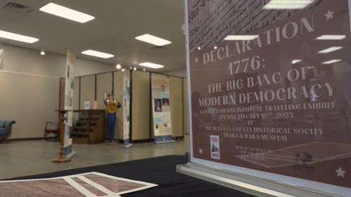 Trails & Rails Museum debuts national exhibit on the Declaration of Independence